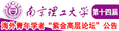 www.com操逼南京理工大学第十四届海外青年学者紫金论坛诚邀海内外英才！